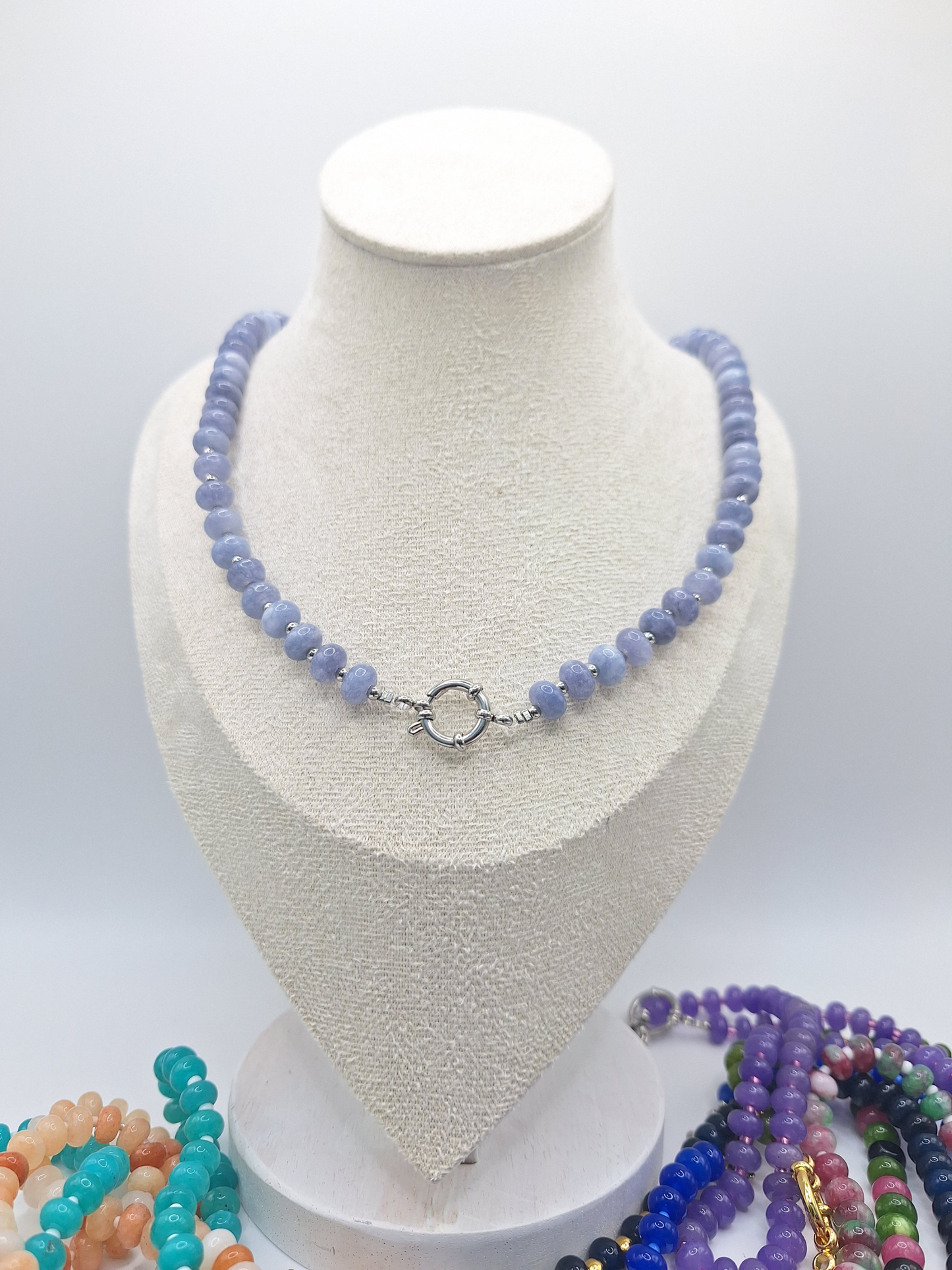COLLAR MEDUSA / PIEDRA NATURAL