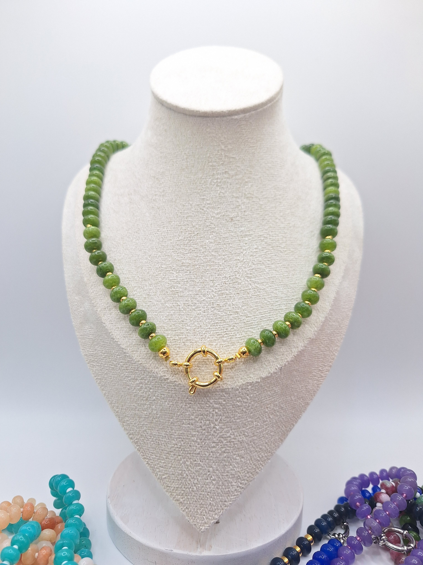 COLLAR MEDUSA / PIEDRA NATURAL