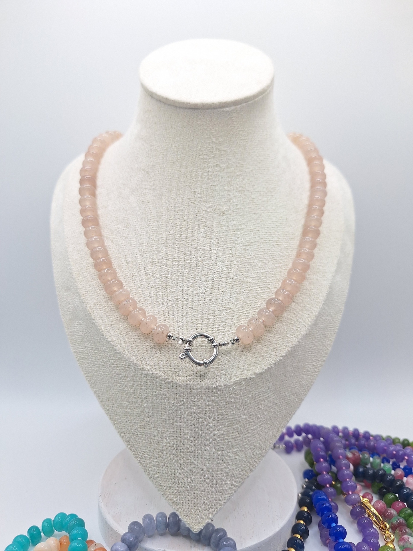 COLLAR MEDUSA / PIEDRA NATURAL