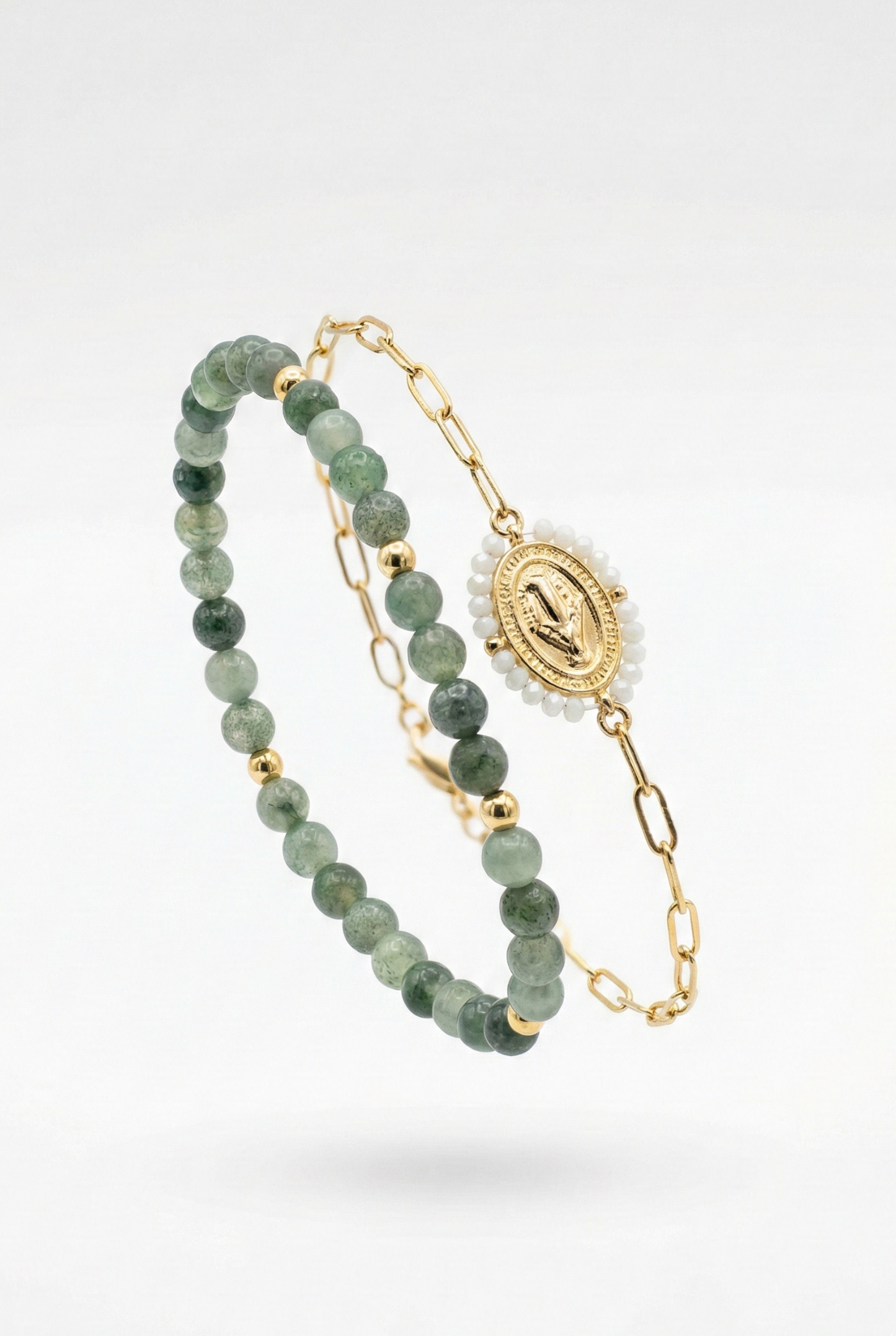 PULSERA MILAGROSA DOBLE