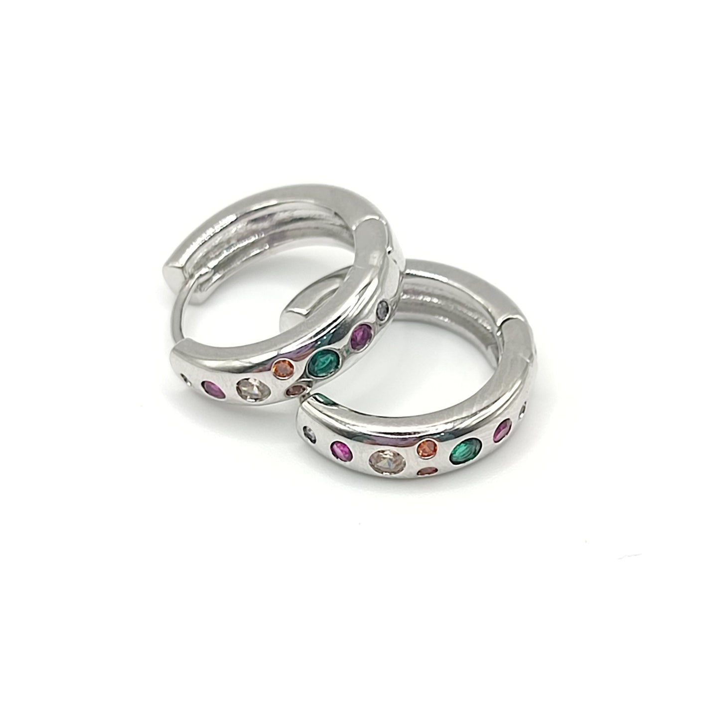 PENDIENTE BLING RAINBOW