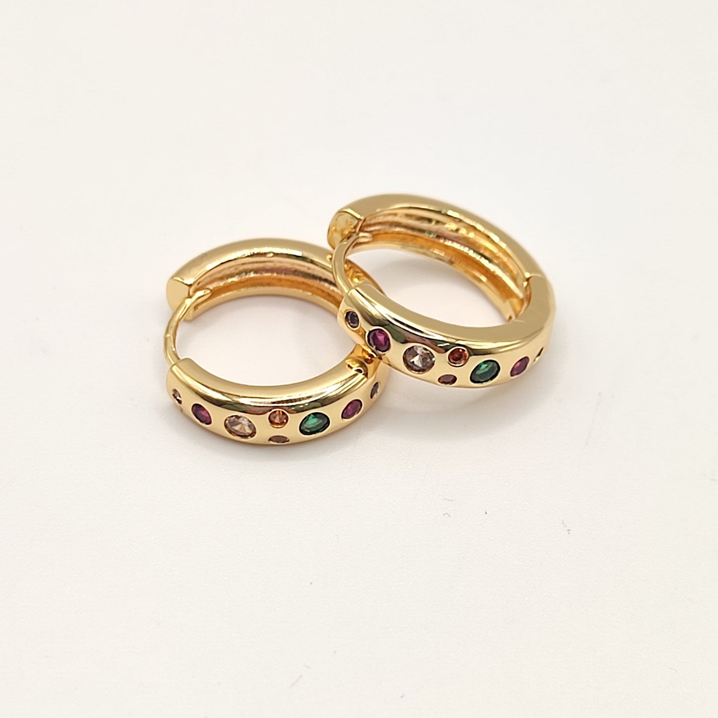 PENDIENTE BLING RAINBOW