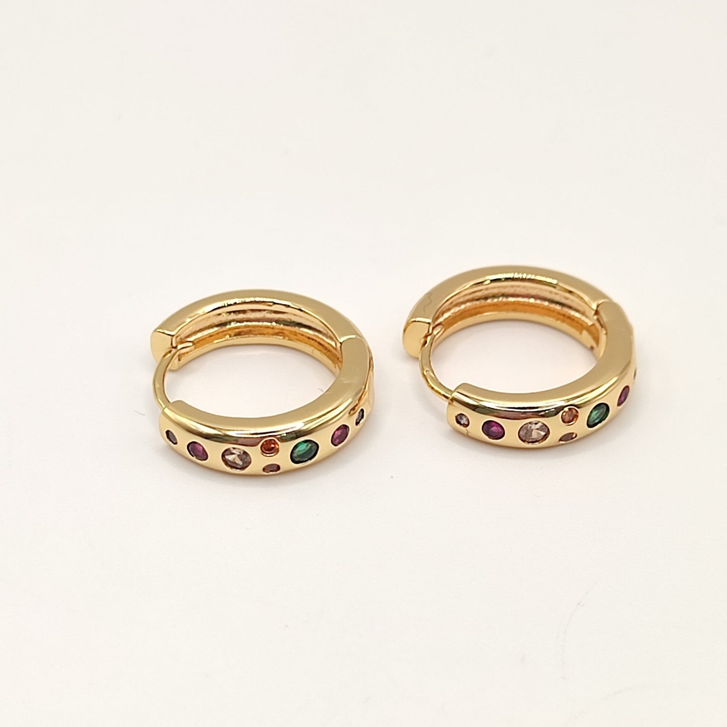 PENDIENTE BLING RAINBOW