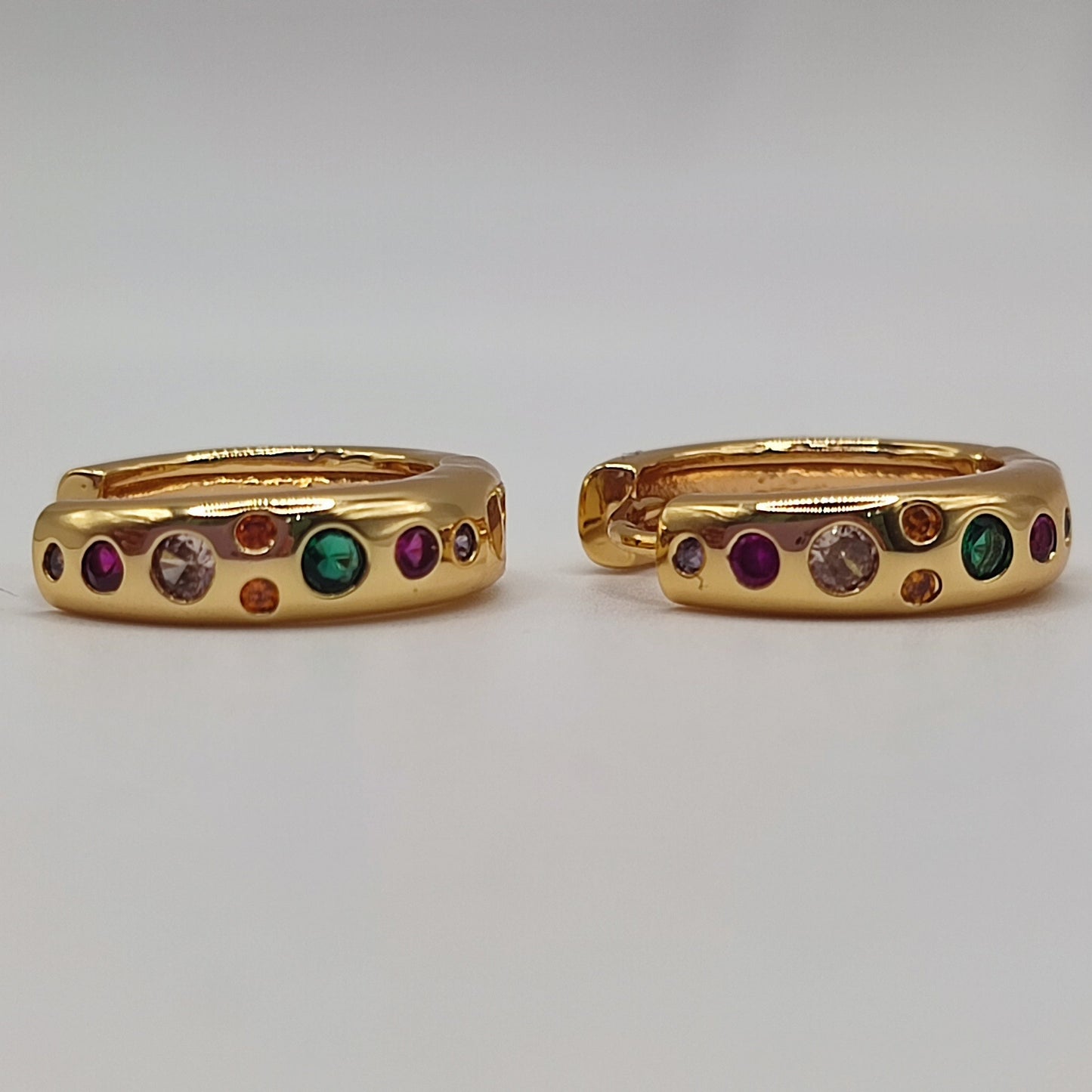 PENDIENTE BLING RAINBOW