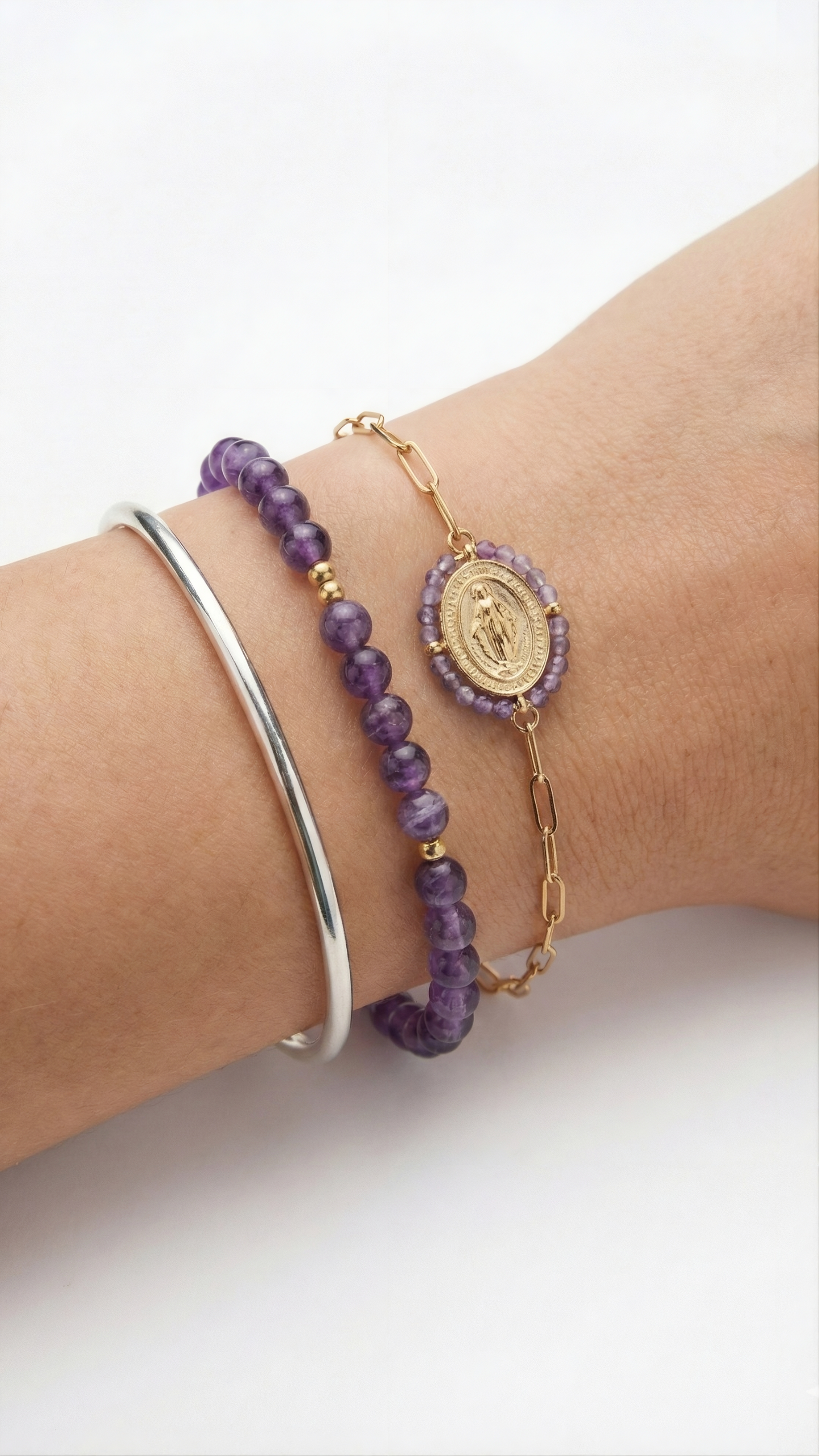 PULSERA MILAGROSA DOBLE