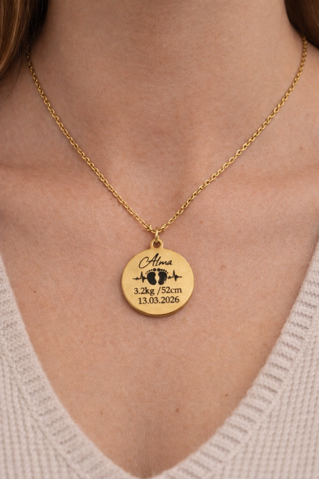 Colgante Redondo Personalizable