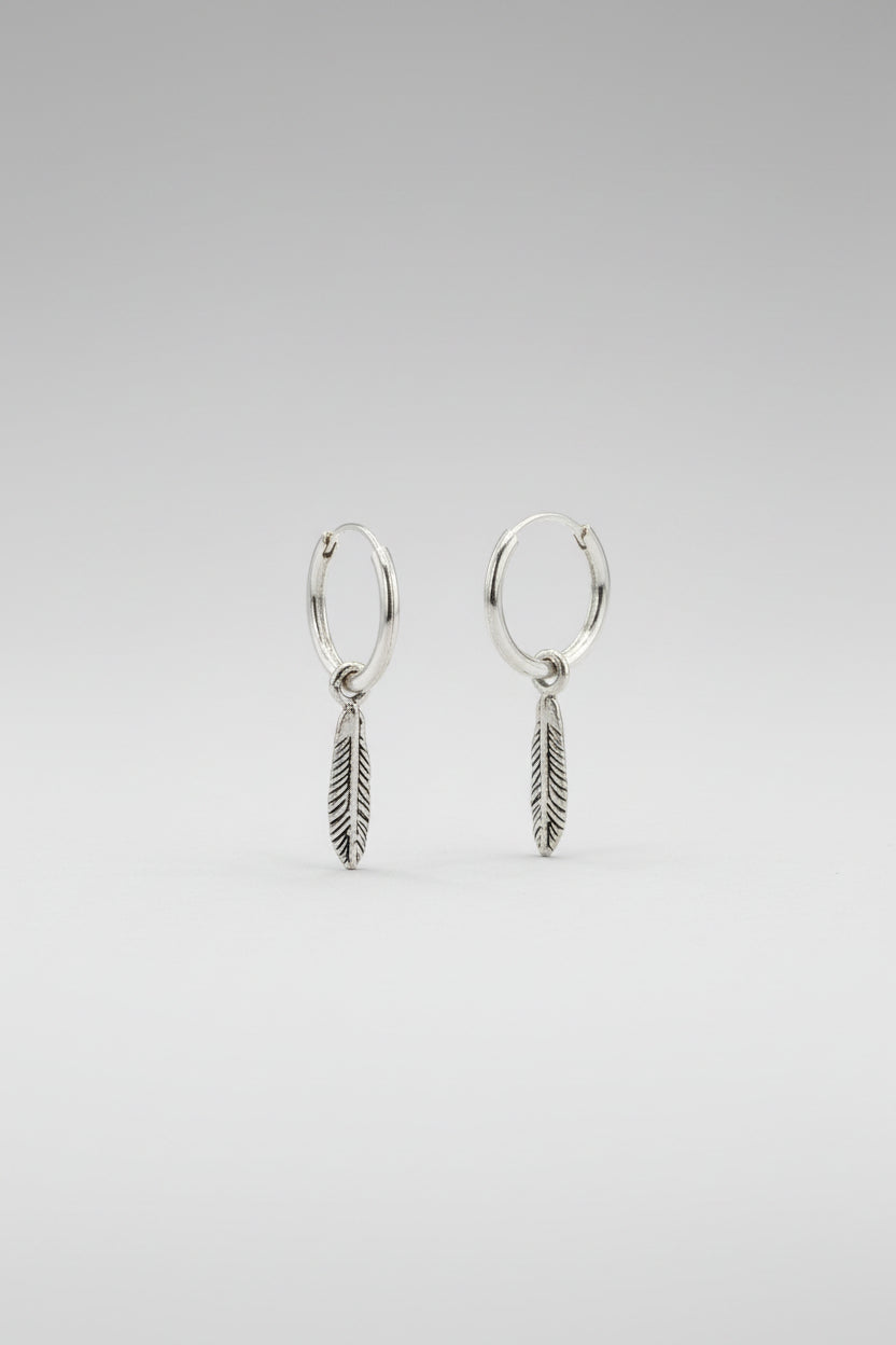 PENDIENTES PLUMA